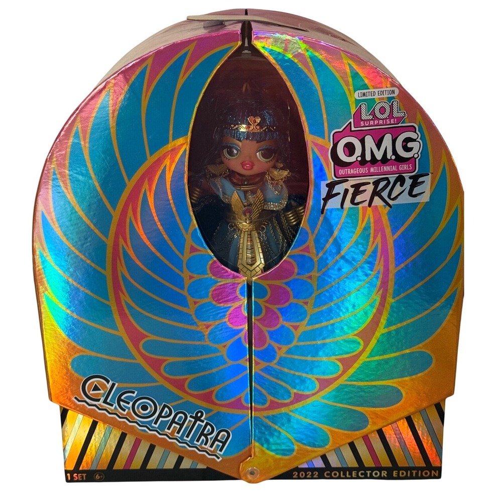 LOL Surprise OMG Fierce CLEOPATRA Fashion Doll- BOX CREASE